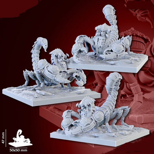 Undead Pharaohs Undead Scorpion | 28mm Heroic-Scale Fantasy Monster Miniatures