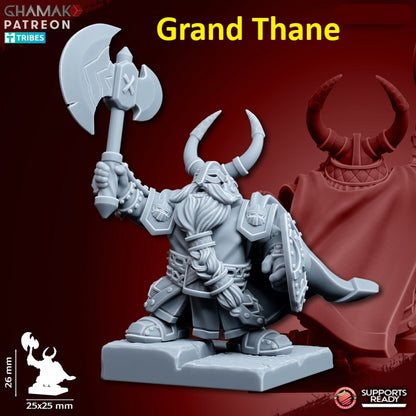 Dwarf Clan Heroes | 28mm Heroic-Scale Fantasy Infantry Miniatures