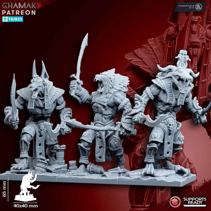 Undead Pharaohs Army Bundle | 28mm Heroic-Scale Fantasy Army