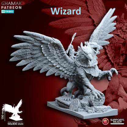 The Human Empire Gryphon | 28mm Heroic-Scale Fantasy Monster Miniatures