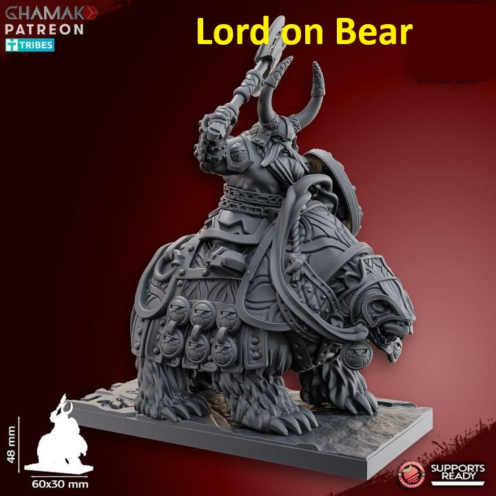 Dwarf Clan Heroes | 28mm Heroic-Scale Fantasy Infantry Miniatures