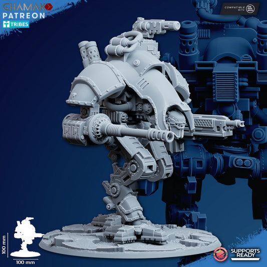 Bellatorius Titan Miniature | 32/28mm Heroic-Scale Sci-Fi War Engine