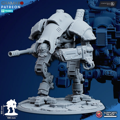 Bellatorius Titan Miniature | 32/28mm Heroic-Scale Sci-Fi War Engine