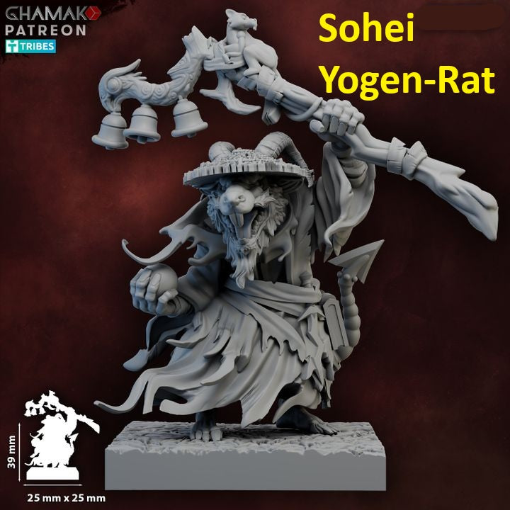 Ratmen Heroes | 28mm Heroic-Scale Fantasy Infantry Miniatures