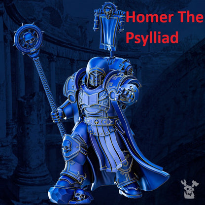 Legio Prima Heroes | 32/28mm Heroic-Scale Sci-Fi Heavy Power Armour Infantry Leader