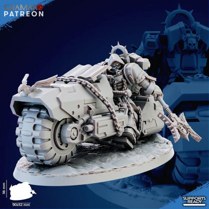 Pontifex Of War | 32/28mm Heroic-Scale Sci-Fi Leader