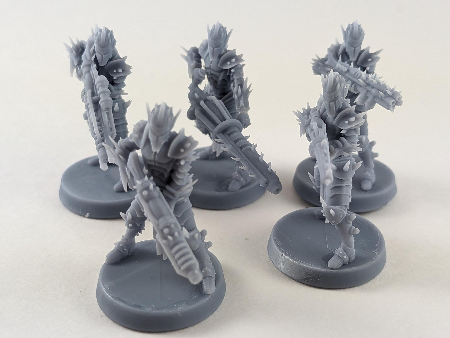 Cursed Elves Warriors | 32/28mm Heroic-Scale Sci-Fi Infantry Miniatures