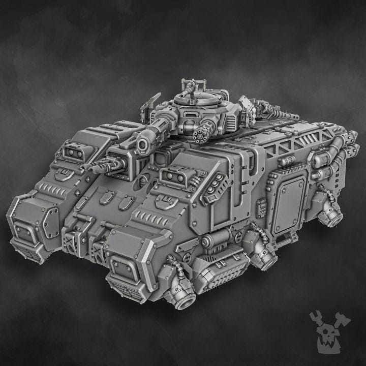 Repeller | 32/28mm Heroic-Scale Sci-Fi Hover Tank