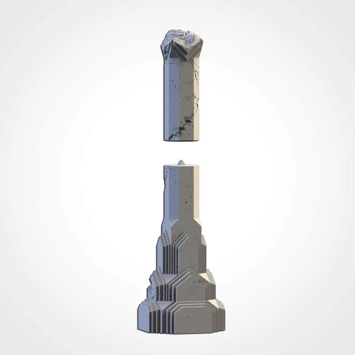 Dwarven Columns | 32/28mm Wargaming Scenery and Miniature Terrain
