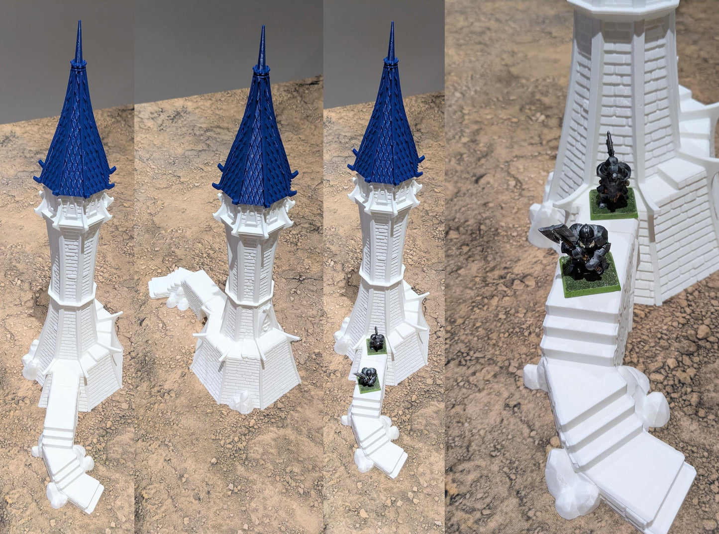 Elven Buildings | 32/28mm Wargaming Scenery and Miniature Terrain