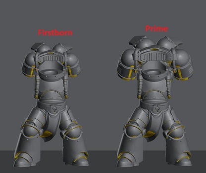 Jetpacks | 32/28mm Heroic-Scale Sci-Fi Conversion Bits