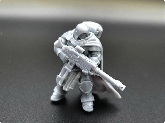 Legio Prima Scout Sniper Squad | 32/28mm Heroic-Scale Sci-Fi Power Armoured Infantry
