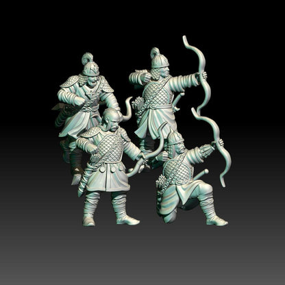 Chariot Raiders Warriors | 28mm Scale Fantasy War Machine Miniatures