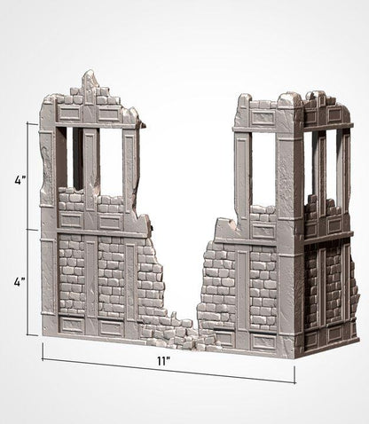 City Ruins (Old School)| 32/28mm Wargaming Scenery and Miniature Terrain