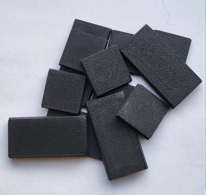 PLA Square Miniature Bases | 32/28mm Square Bases for Fantasy Wargaming
