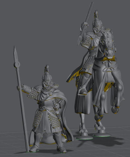 Horse Lords Prince | 28mm Scale Fantasy Infantry Miniatures