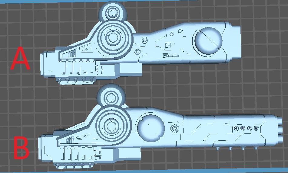 Hive Droid Thundercrash | 32/28mm Heroic-Scale Sci-Fi Infantry Miniatures