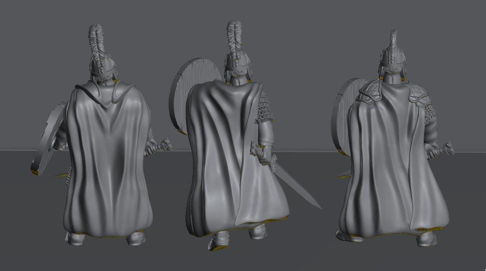 Horse Lords Guards | 28mm Scale Fantasy Infantry Miniatures
