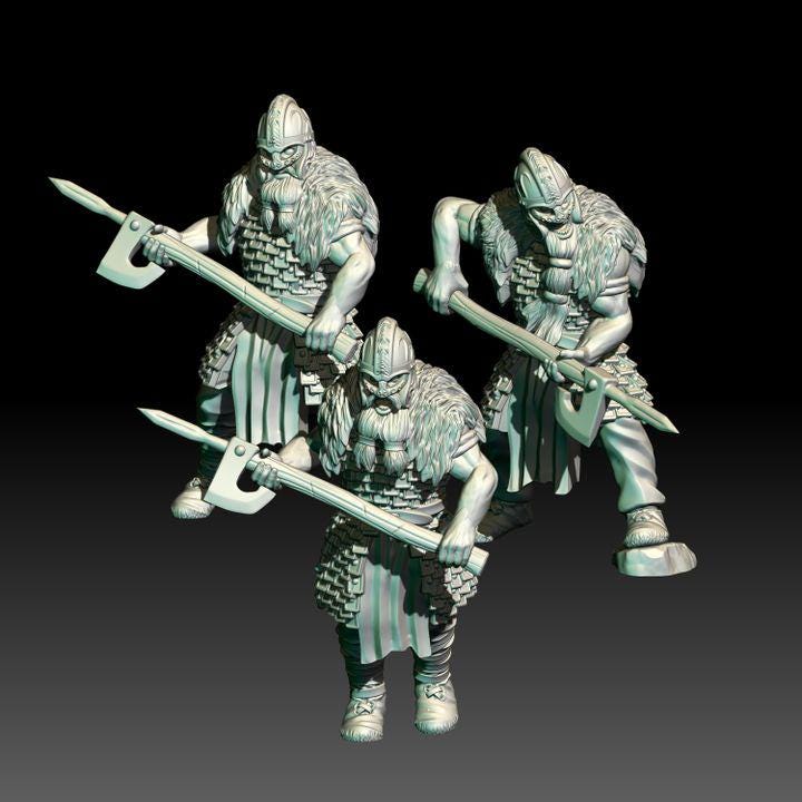 Savage Hillmen Elite Warriors | 28mm Scale Fantasy Infantry Miniatures