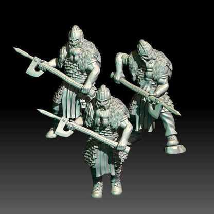 Savage Hillmen Elite Warriors | 28mm Scale Fantasy Infantry Miniatures