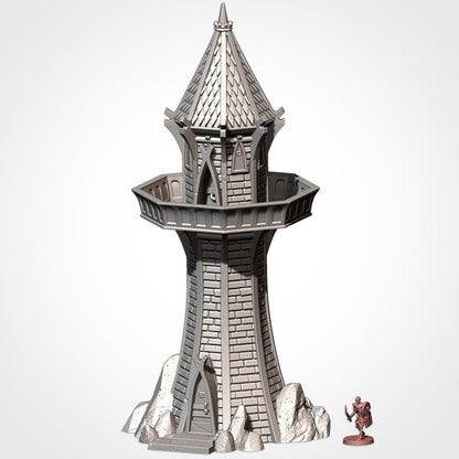 Elven Buildings | 32/28mm Wargaming Scenery and Miniature Terrain