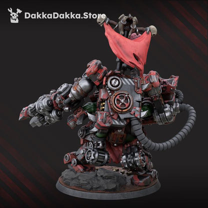 Porkaz Gharghkool 'Da Big Wrecka | 32/28mm Heroic-Scale Sci-Fi Heavy Infantry Miniatures