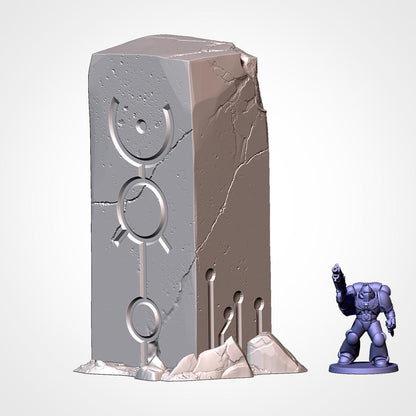 Xenos Monoliths | 32/28mm Wargaming Scenery and Miniature Terrain