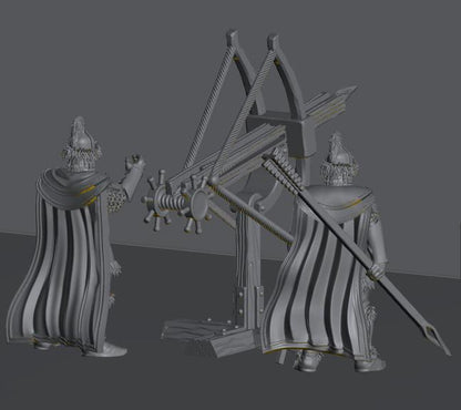 Dwarven Friends Ballista | 28mm Scale Fantasy War Machine Miniatures