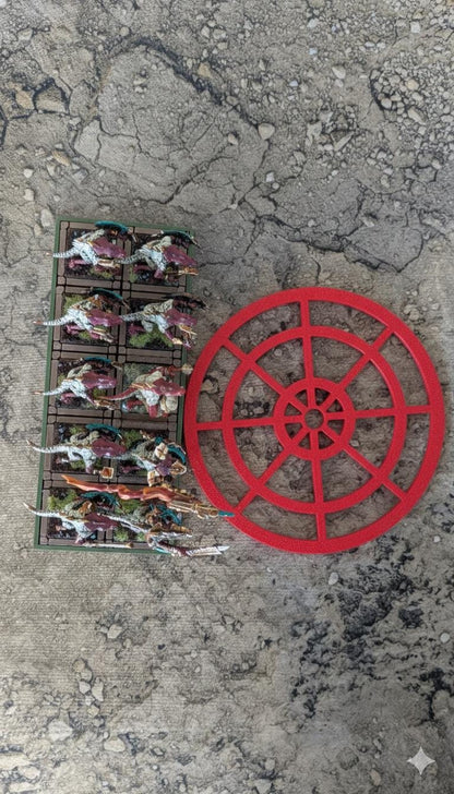 Blast and Flame Templates | Fantasy Wargaming Accessories