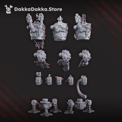 Porkaz Slasher Noids | 32/28mm Heroic-Scale Sci-Fi Walker Miniatures