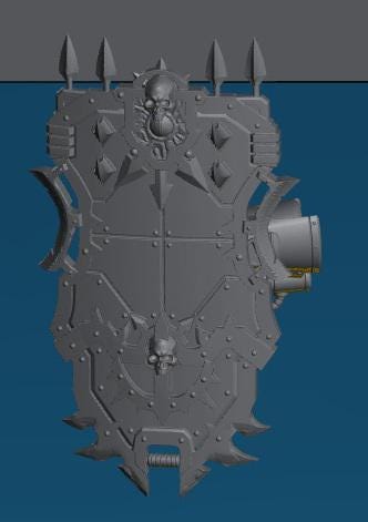 Impaler Titan Miniature | 32/28mm Heroic-Scale Sci-Fi War Engine