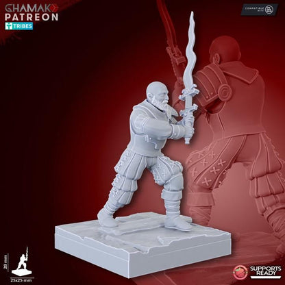 The Human Empire Elite Melee Infantrymen | 28mm Heroic-Scale Fantasy Infantry Miniatures