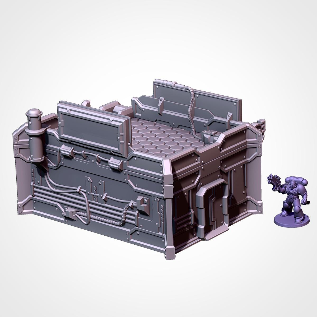 Sci Fi City | 32/28mm Wargaming Scenery and Miniature Terrain