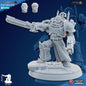 Temple Militum Heroes | 32/28mm Heroic-Scale Sci-Fi Heavy Power Armour Infantry Leader