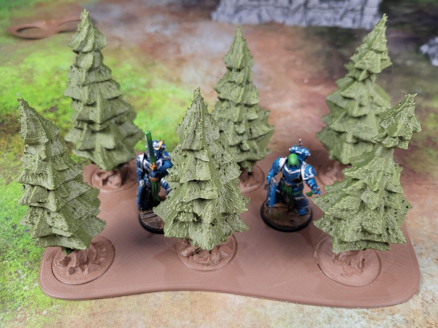 Tabletop Trees | 32/28mm Wargaming Scenery and Miniature Terrain