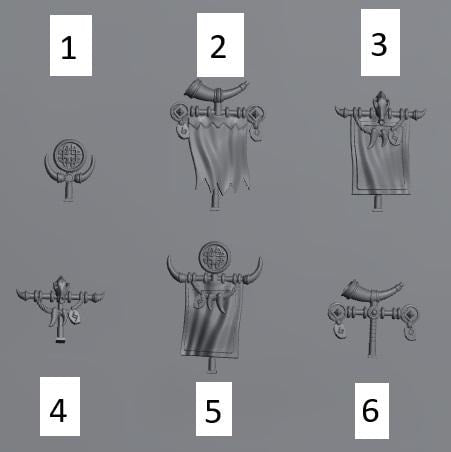 Stormbringer Conversion Bits | Weapons, Shield and Armour Accessories for 28-32mm Sci-Fi Miniatures