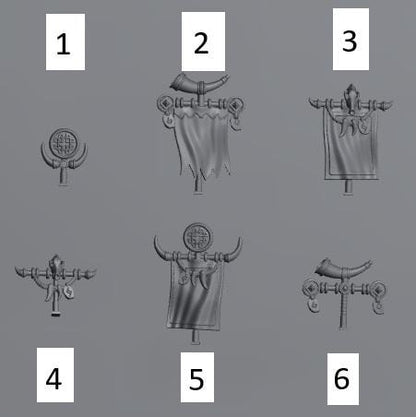 Stormbringer Conversion Bits | Weapons, Shield and Armour Accessories for 28-32mm Sci-Fi Miniatures