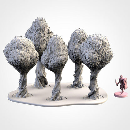 Tabletop Trees | 32/28mm Wargaming Scenery and Miniature Terrain