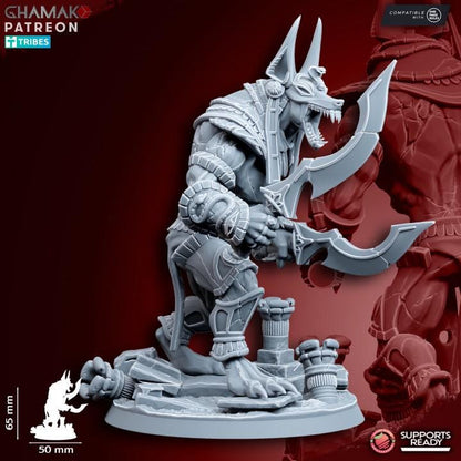 Undead Pharaohs Nomarch Guardian | 28mm Heroic-Scale Fantasy Monster Miniatures