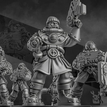 Navy Special Forces | 32/28mm Heroic-Scale Sci-Fi  Infantry Miniatures