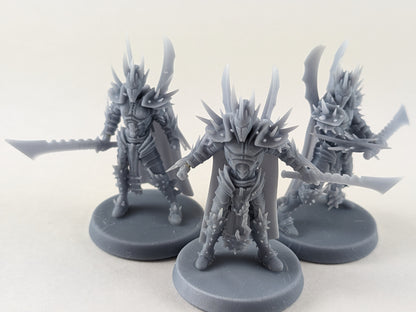 Cursed Elves Warriors | 32/28mm Heroic-Scale Sci-Fi Infantry Miniatures