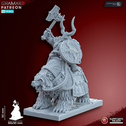 Dwarf Cavalry | 28mm Heroic-Scale Fantasy Cavalry Miniatures