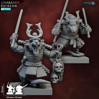 Ratmen Warriors | 28mm Heroic-Scale Fantasy Infantry Miniatures