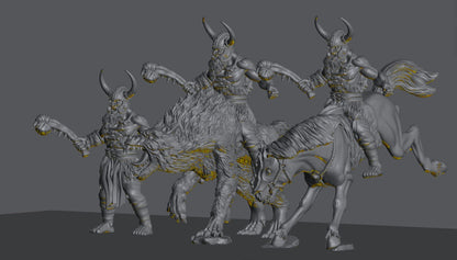 Savage Hillmen Chieftain | 28mm Scale Fantasy Infantry Miniatures