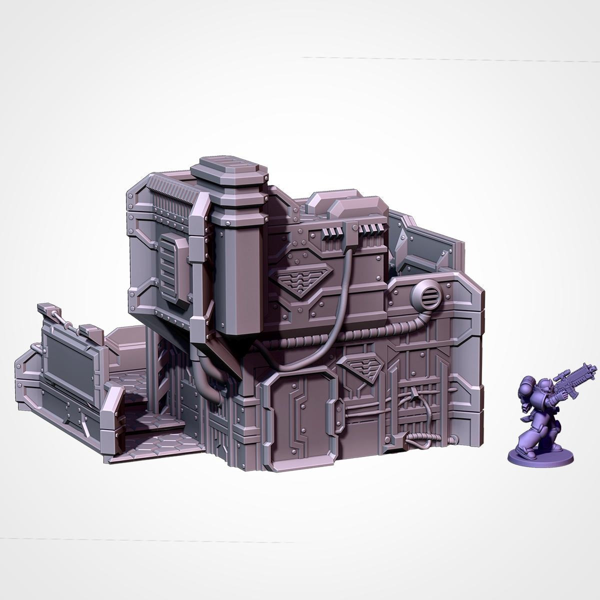 Sci Fi City | 32/28mm Wargaming Scenery and Miniature Terrain
