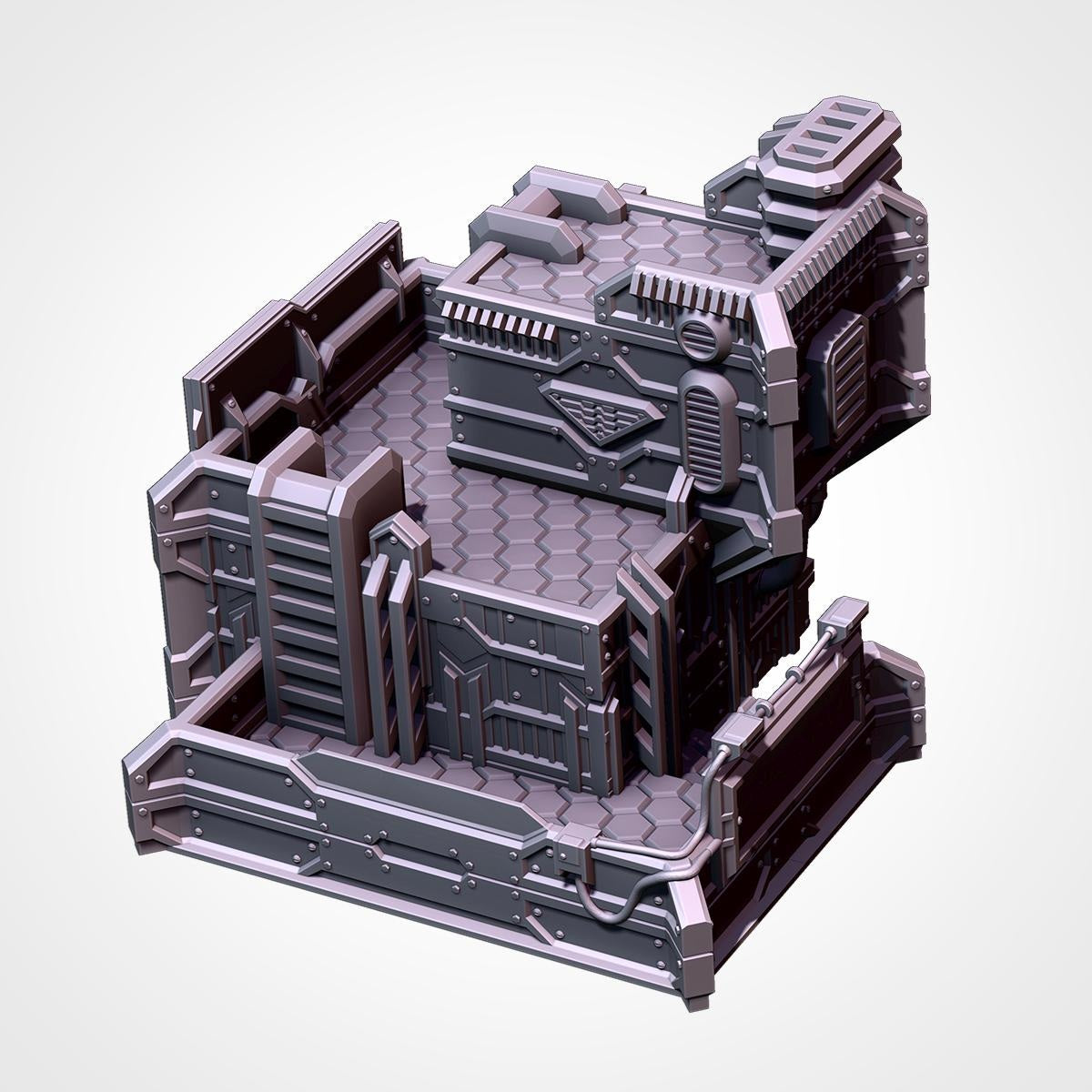 Sci Fi City | 32/28mm Wargaming Scenery and Miniature Terrain