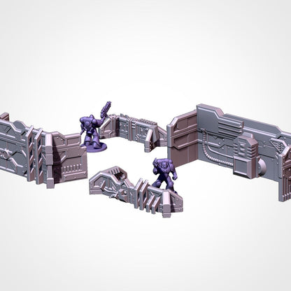 Sci Fi City | 32/28mm Wargaming Scenery and Miniature Terrain