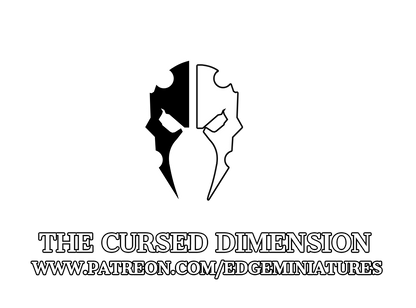 Cursed Elves Warriors | 32/28mm Heroic-Scale Sci-Fi Infantry Miniatures