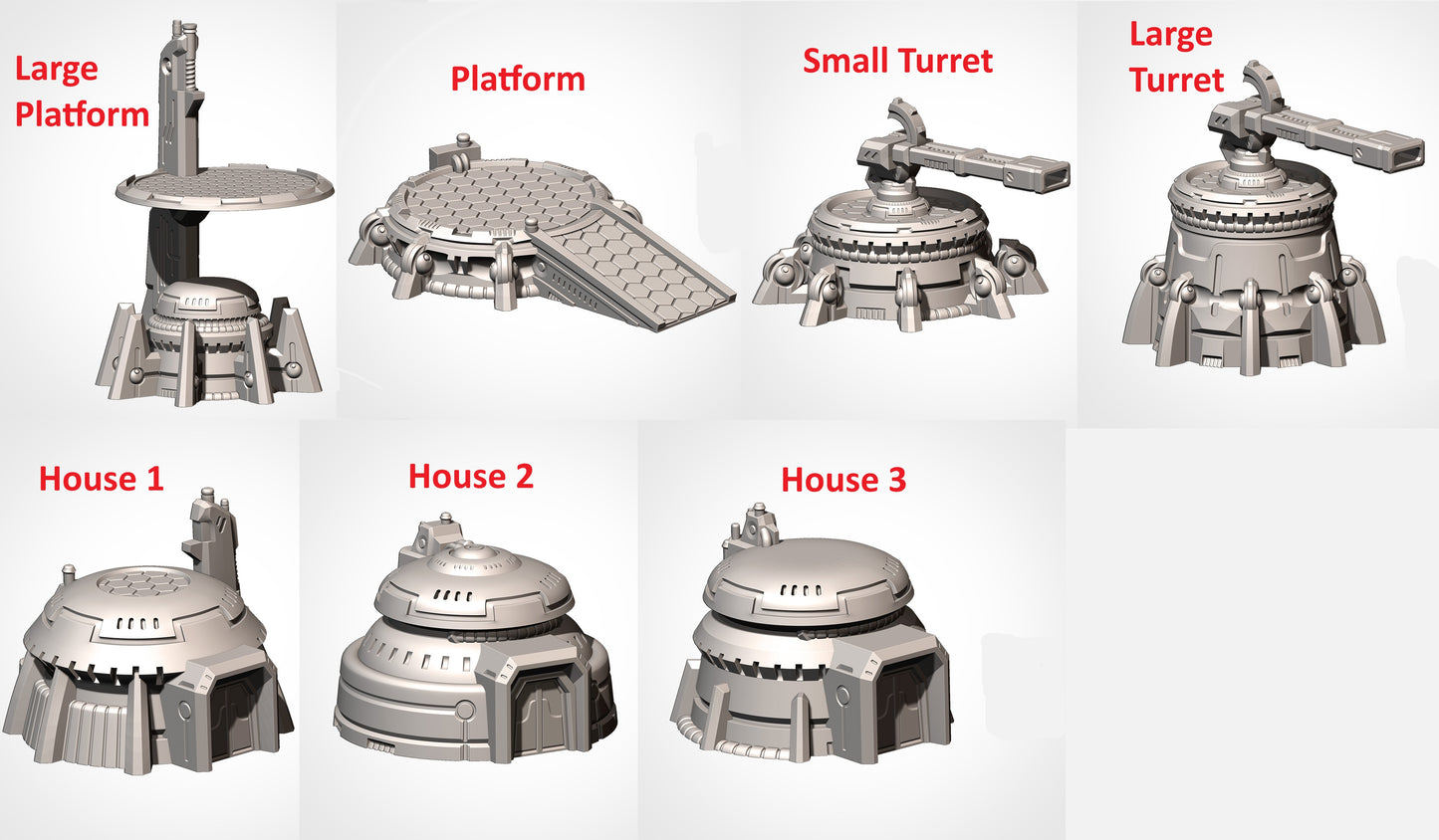 Xenos Buildings - Socialists | 32/28mm Wargaming Scenery and Miniature Terrain