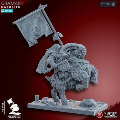 Dwarf Cavalry | 28mm Heroic-Scale Fantasy Cavalry Miniatures